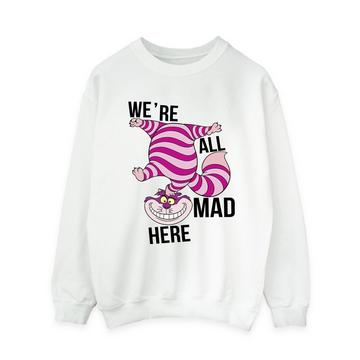 Alice In Wonderland All Mad Here Sweatshirt