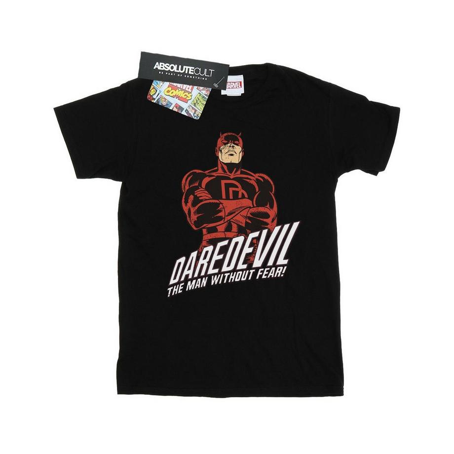 MARVEL Daredevil The Man Without Fear T-Shirt Imprimé Graphique  