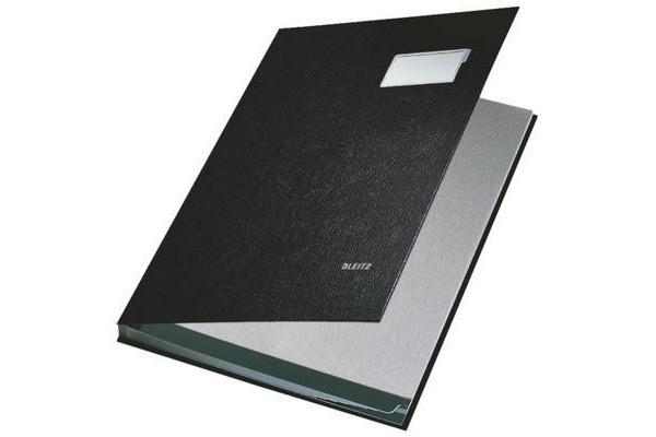 Leitz LEITZ Unterschriftsmappen 57010095 schwarz 10 Fächer  