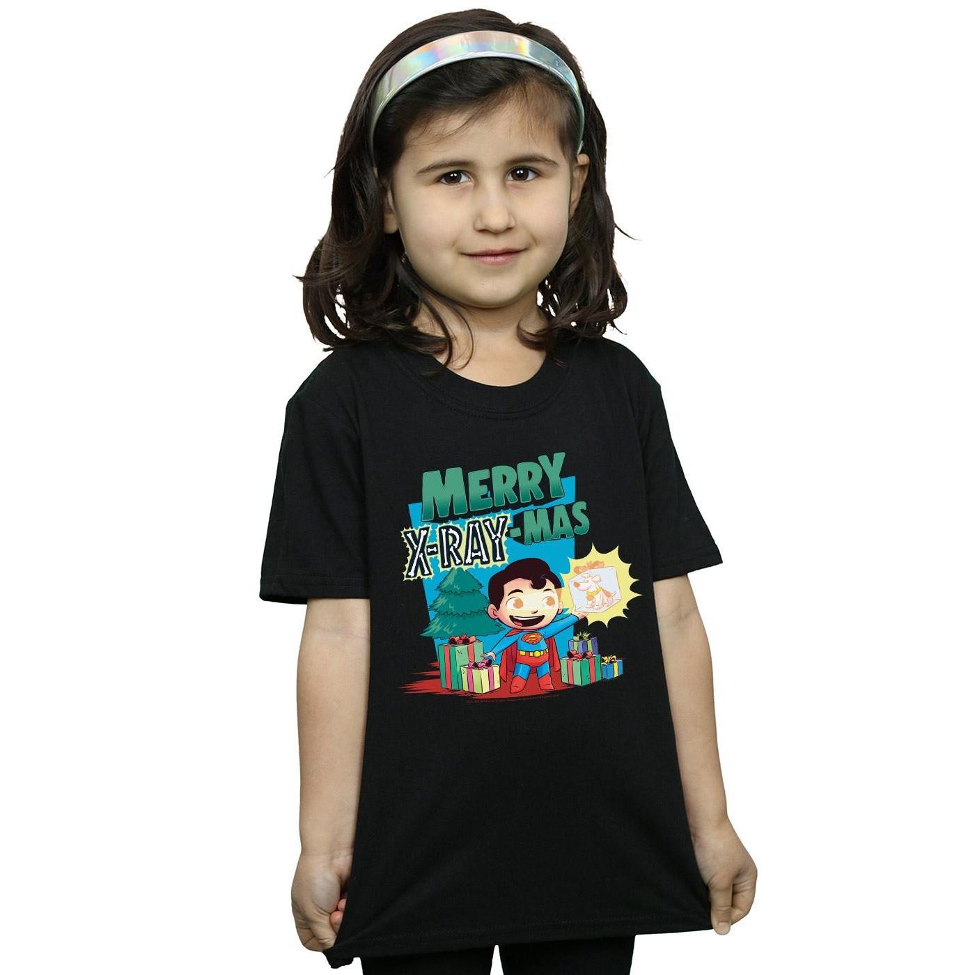 DC COMICS  Super Friends Merry XRayMas TShirt 