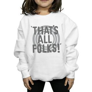 LOONEY TUNES  That´s All Folks Text Sweatshirt 