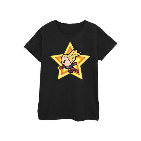 Captain Marvel Chibi Star T-Shirt  