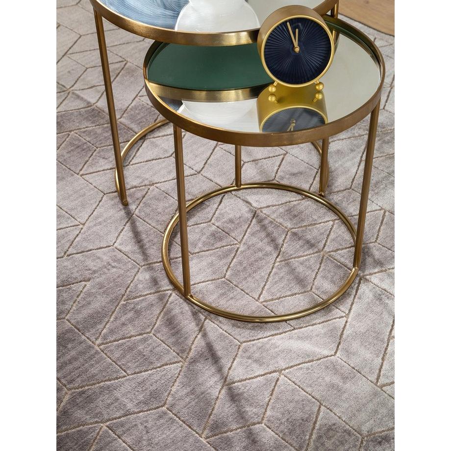 Benuta Teppich Daisy Grau  