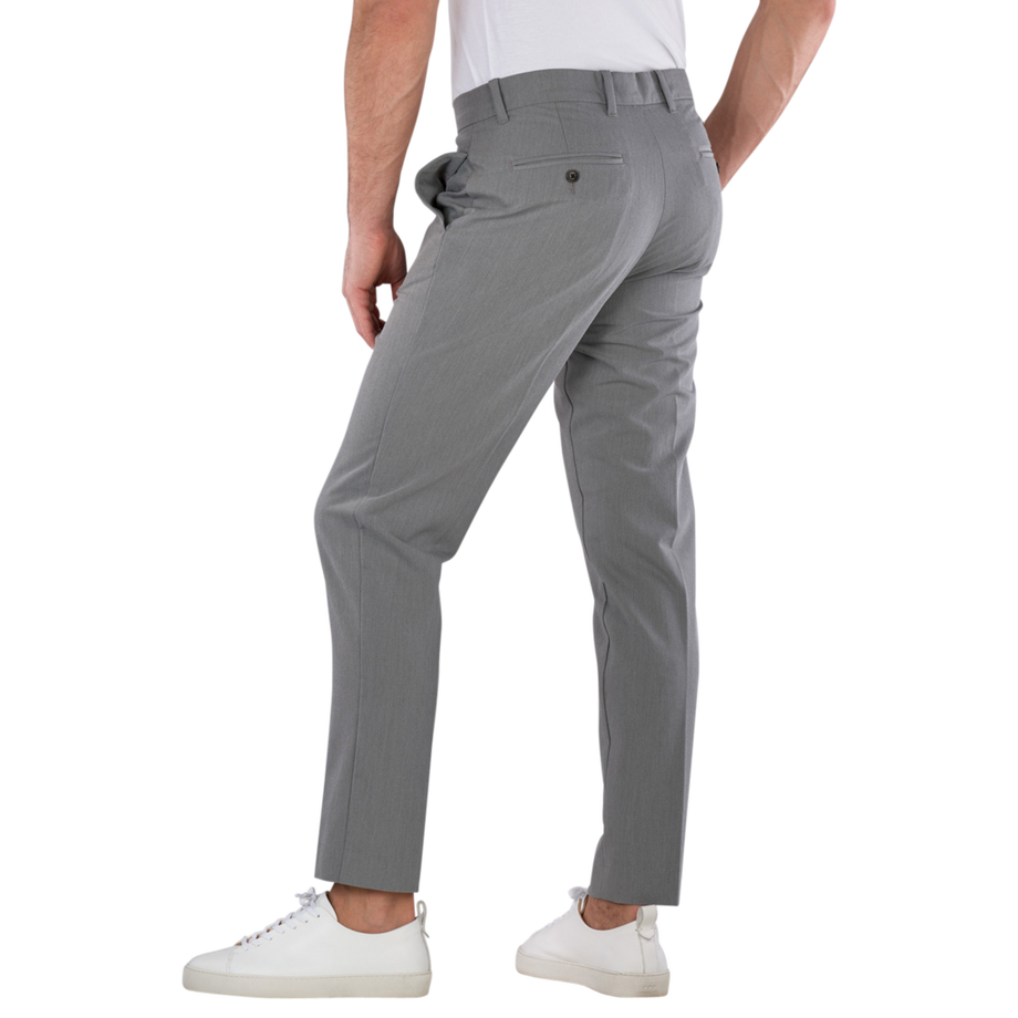 JACK & JONES Stace Leo Chino Tapered Fit Grey Melange  