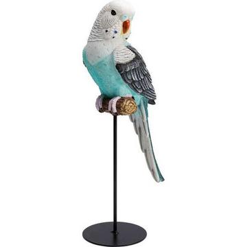 Figurine déco Perroquet Turquoise 36