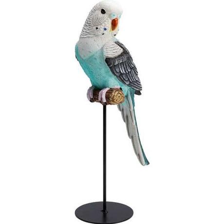 KARE Design Figurine déco Perroquet Turquoise 36  