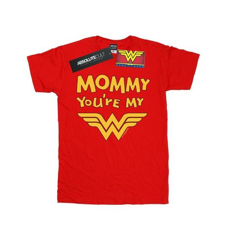 DC COMICS  Tshirt WONDER WOMAN MUMMY YOU'RE MY HERO 