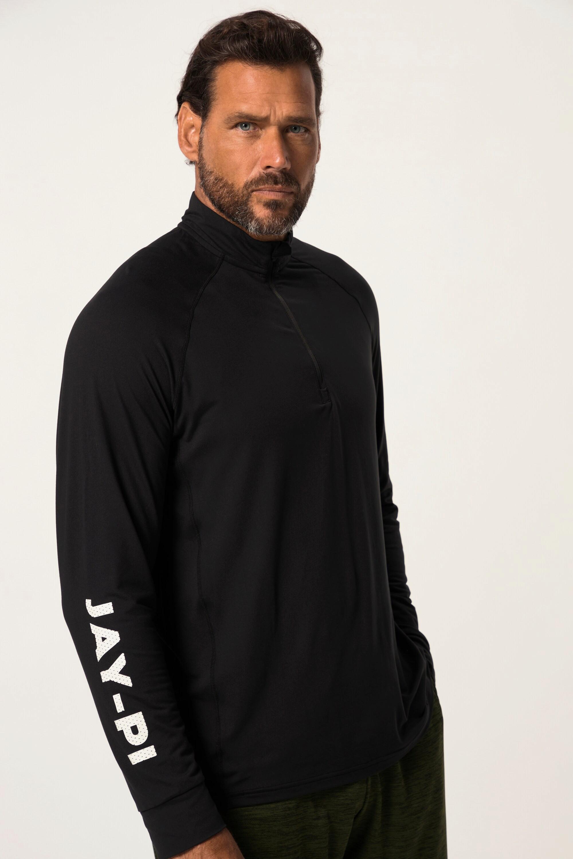 JP1880  Funtions-Longsleeve FLEXNAMIC®, Fitness, QuickDry, Stehkragen, Langarm 