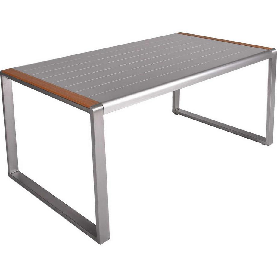 mutoni pleasure Salon de jardin Ava gris (5 pièces)  