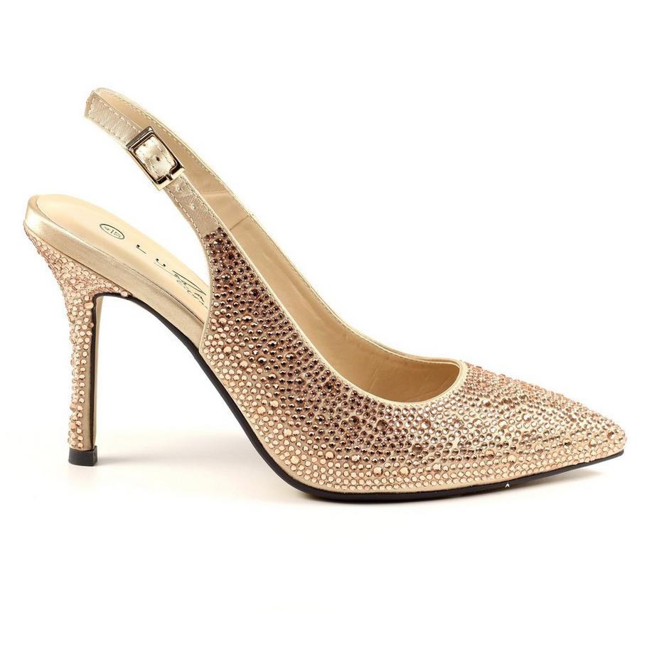 Lunar  Pumps Rubiya, Strassbesatz 