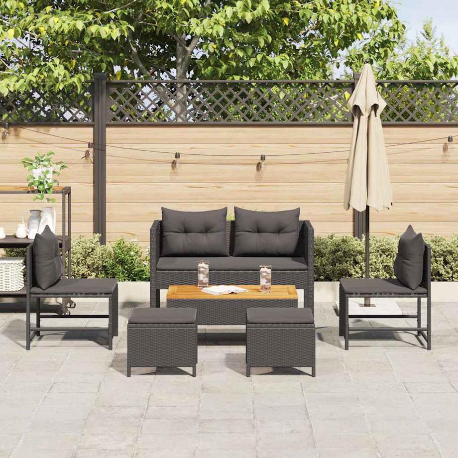 VidaXL Gartenmöbel poly-rattan  