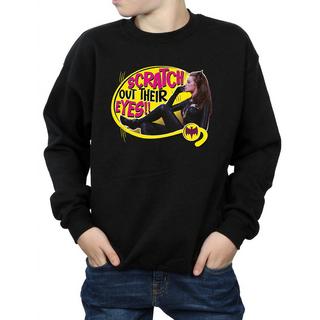 DC COMICS  Batman TV Series Catwoman Scratch Sweatshirt 