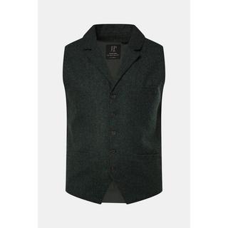 JP1880 Gilet in tweed FLEXNAMIC Revers Retro in maglia  