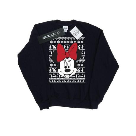 Disney Minnie Maus Weihnachtsbedrucktes Sweatshirt  