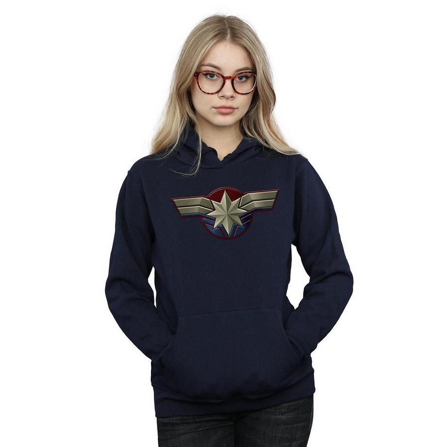 MARVEL Captain Logo Sweat à Capuche  