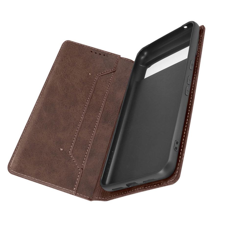 Avizar  Housse Folio Google Pixel 8 Pro Marron 