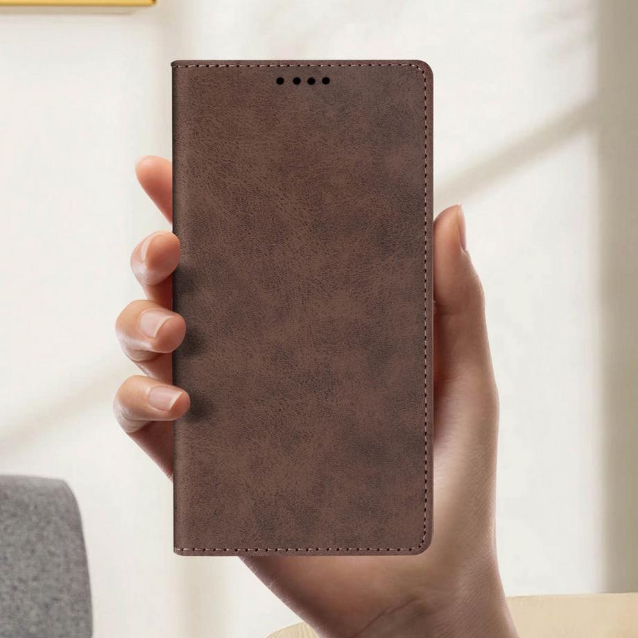 Avizar  Housse Folio Google Pixel 8 Pro Marron 