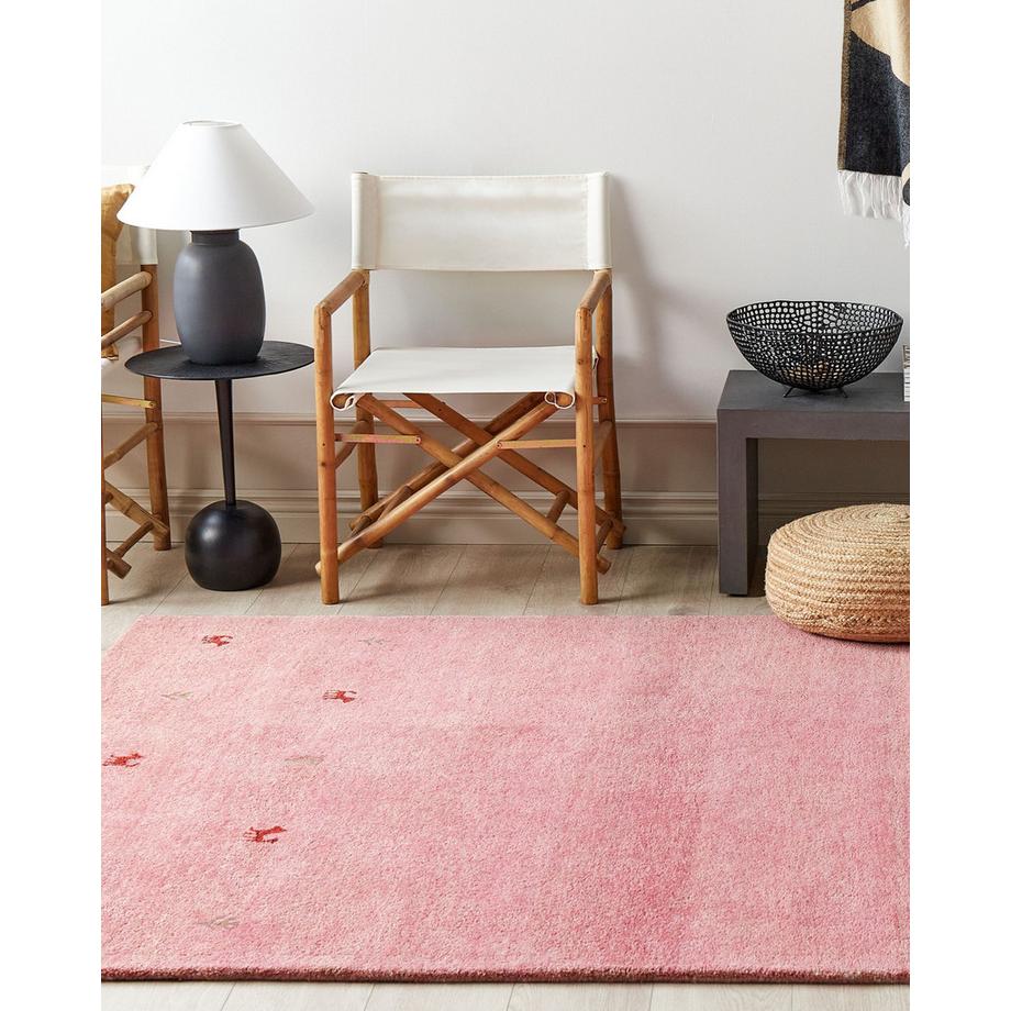 Beliani Tapis en Laine Rustique YULAFI  
