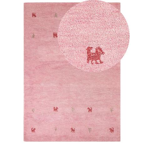 Beliani Tappeto en Lana Rustico YULAFI  