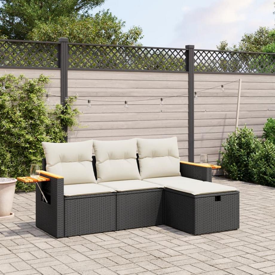 VidaXL Garten sofagarnitur poly-rattan  