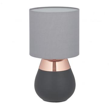 Lampe de chevet avec fonction tactile, ovale