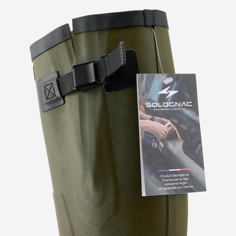 SOLOGNAC Jagd-Gummistiefel mit Schaftfalte Land 920  