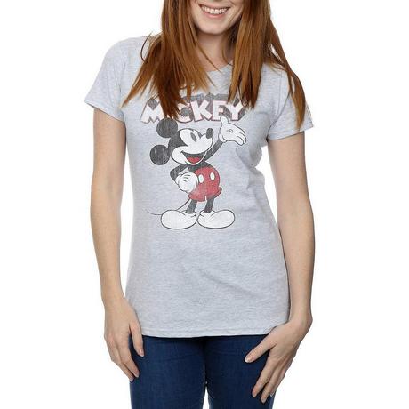 Disney Mickey Mouse Presents T-Shirt Stampata  