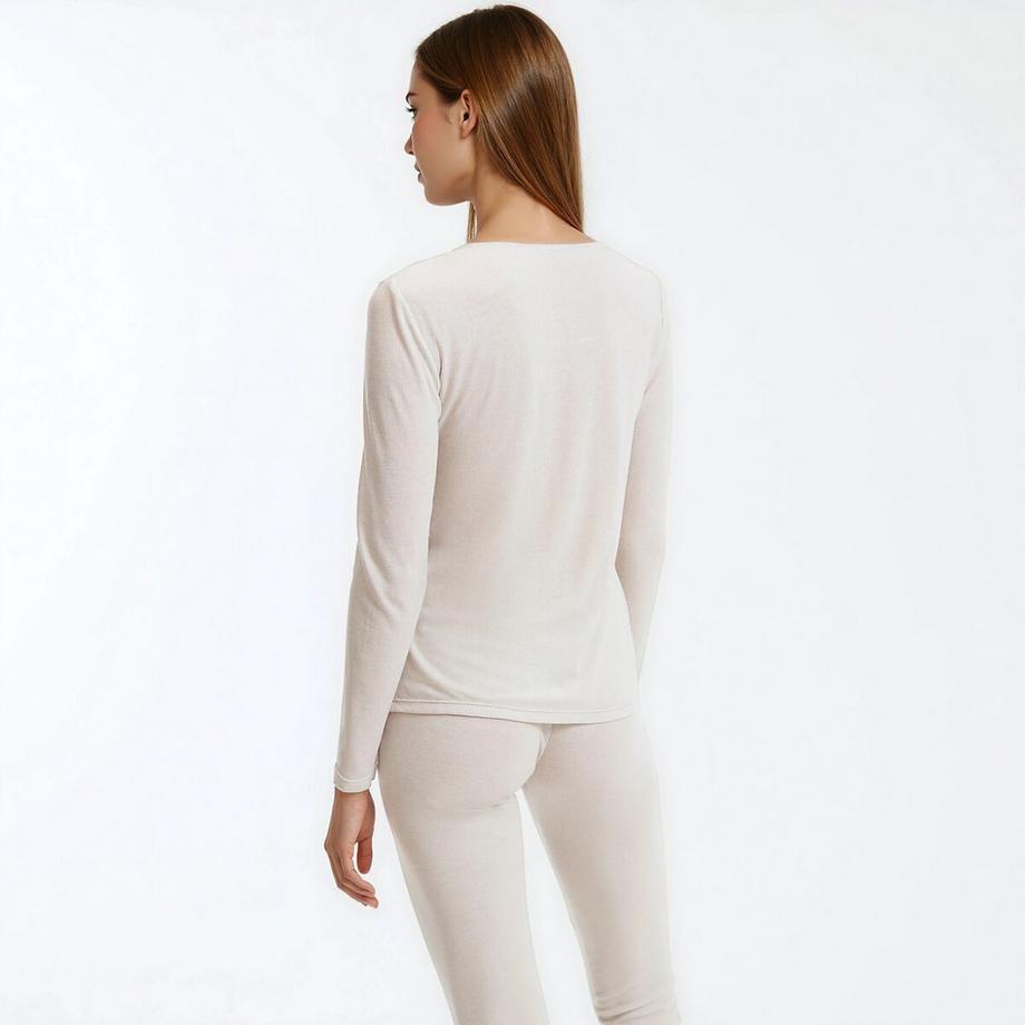 La Redoute Collections  T-Shirt aus feinem Thermomesh Wärme 