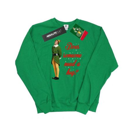 Elf Does Someone Need A Hug Sweatshirt  
