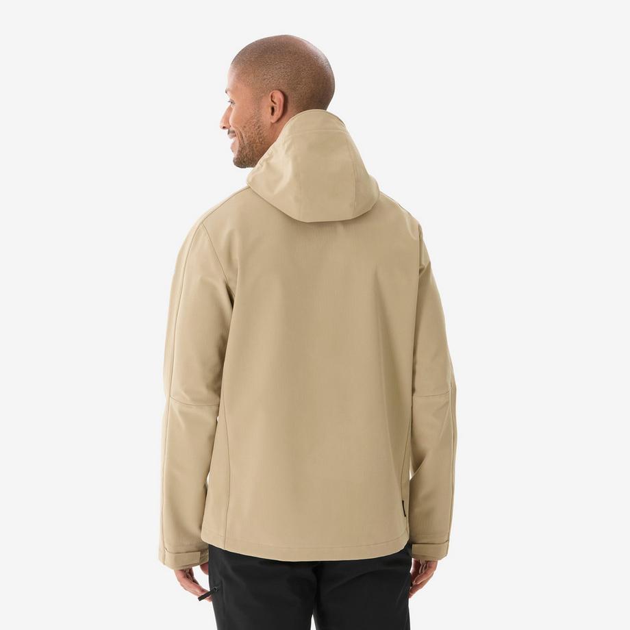 QUECHUA  Winddichte Softshell-Trekkingjacke für Männer, MT500 