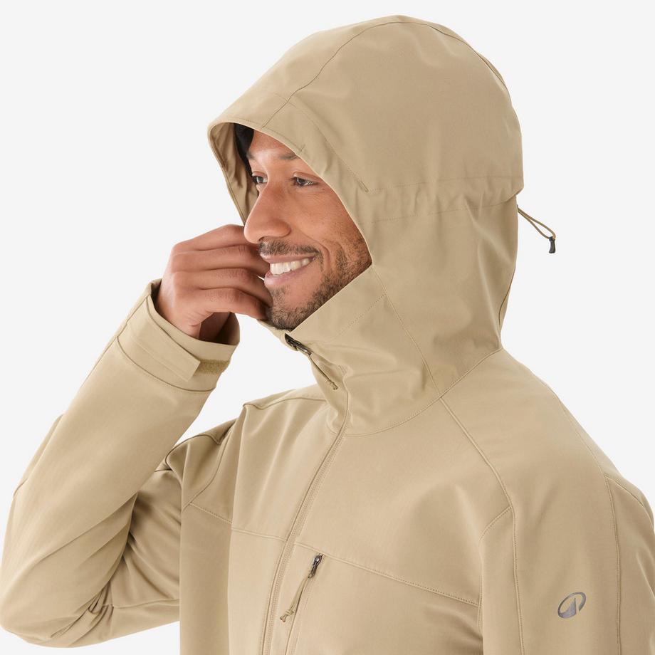 QUECHUA  Winddichte Softshell-Trekkingjacke für Männer, MT500 
