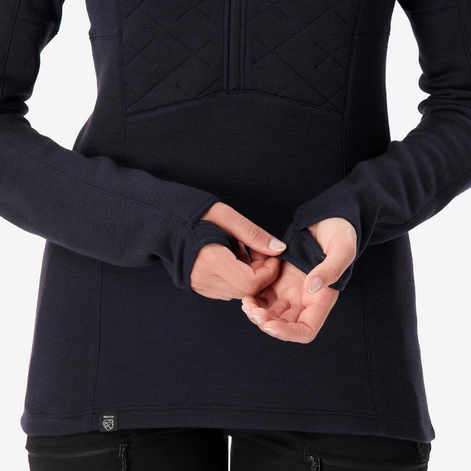 SIMOND  T-shirt maniche lunghe donna merino resist 