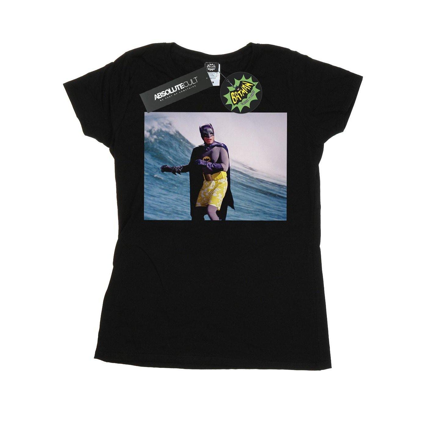 DC COMICS Batman Surfing Print T-Shirt  