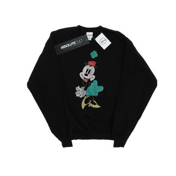 Minnie Mouse Shamrock Hat Sweatshirt