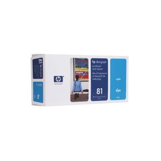 HEWLETT PACKARD  HP Druckkopf 81 cyan C4951A DesignJet 5000/5000PS 13ml 