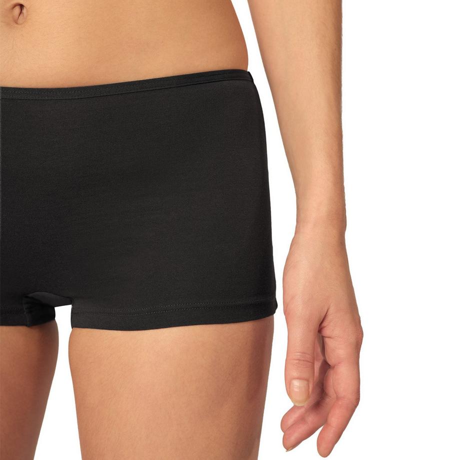 Skiny Bequem sitzende Baumwolle Stretch Boy Leg Shorts 4er Pack  