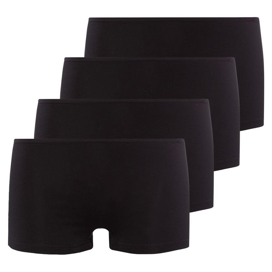 Panty  4er Pack Bequem sitzend-Advantage Cotton Stretch Boy Leg Shorts 4P
