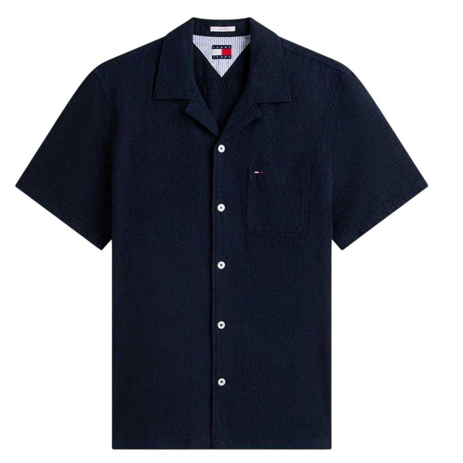 Camicia Lino Maniche Corte