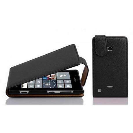 Cadorabo  Housse compatible avec Nokia Lumia 720 - Coque de protection au design flip en similicuir structuré 