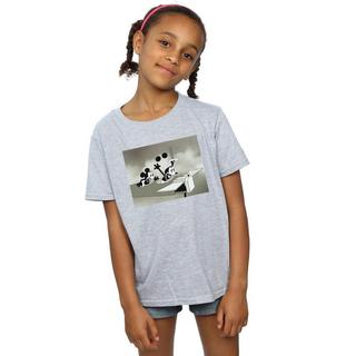 Disney  Tshirt MICKEY MOUSE CRAZY PILOT 