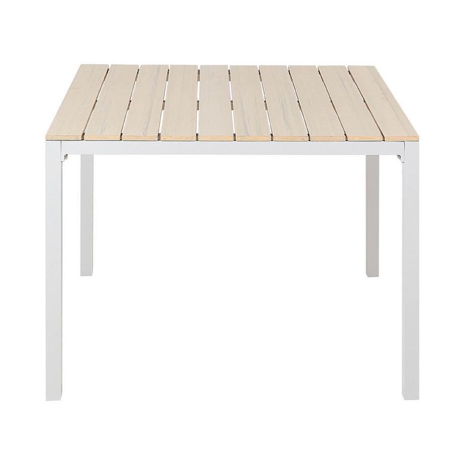 Beliani Tavolo da pranzo da giardino en Legno plastico Moderno PRATO  