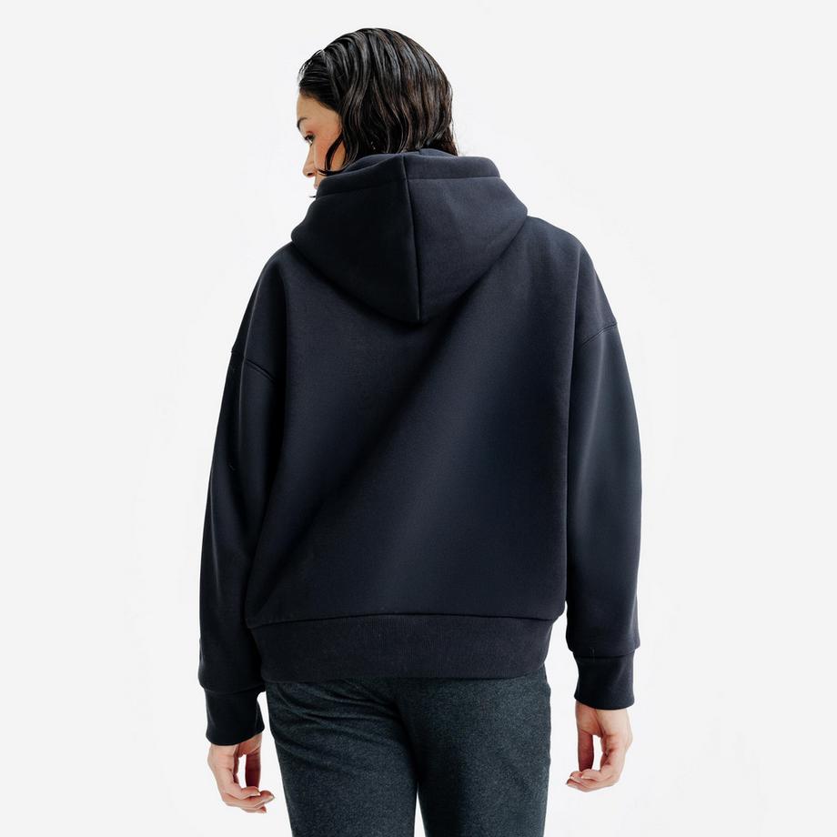 DECATHLON  Felpa donna con cappuccio cotone 