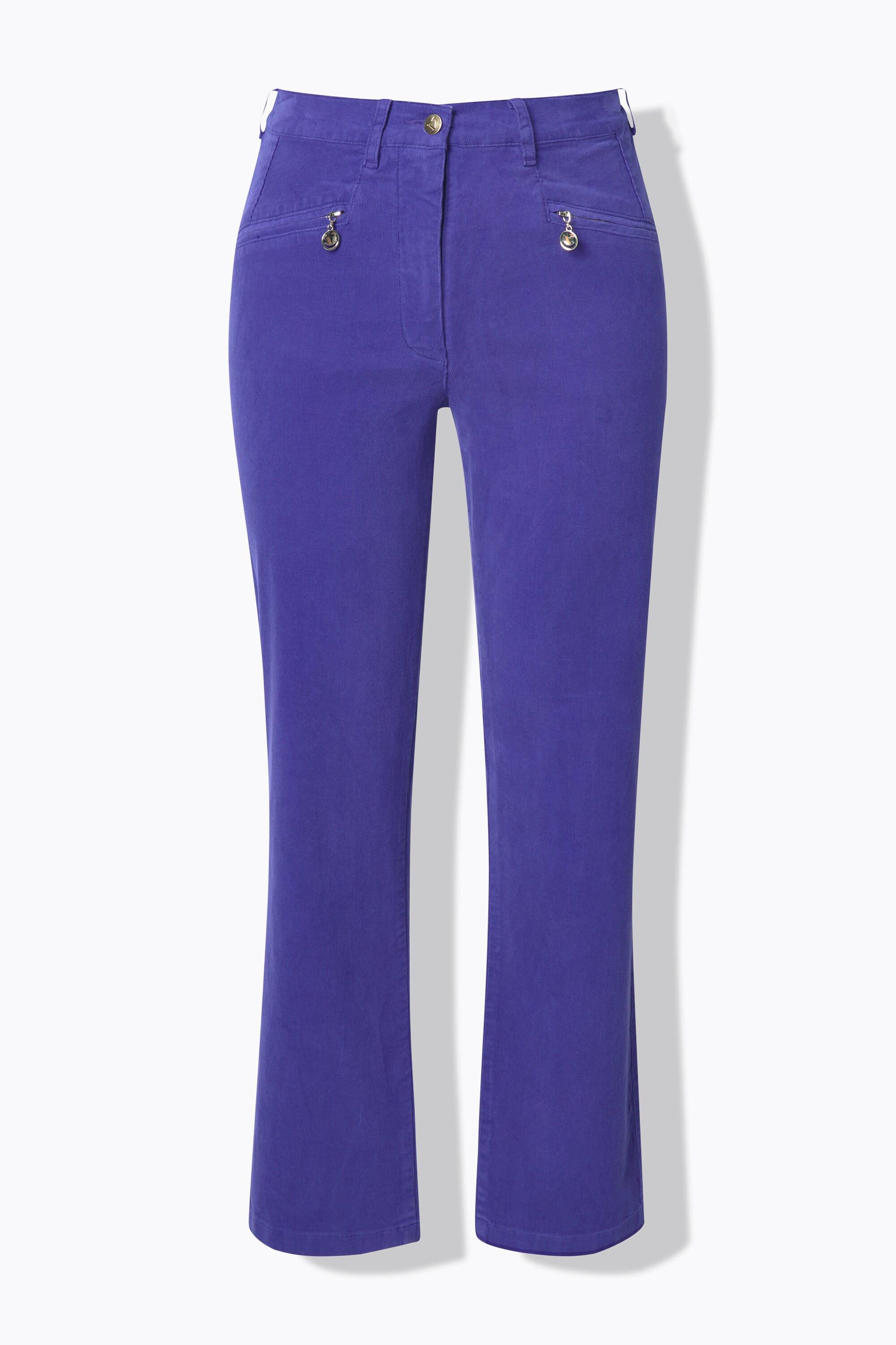 Ulla Popken Mony Cordhose Komfortbund Reissverschlusstaschen  