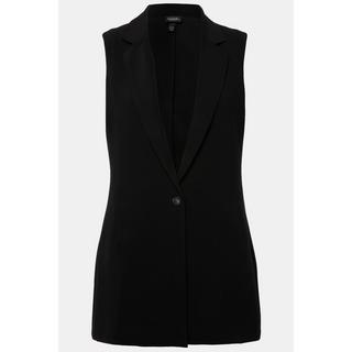 Ulla Popken  Gilet avec col à revers, doublure - ligne A 