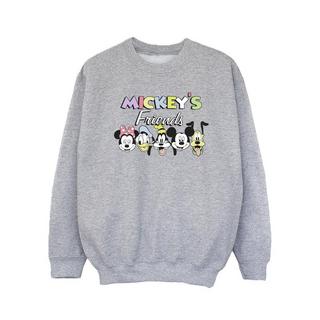 Disney  Mickey Mouse And Friends Faces Sweatshirt 