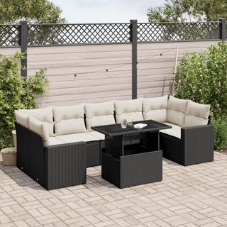 VidaXL Garten sofagarnitur poly-rattan  