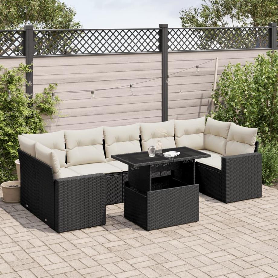 VidaXL Garten sofagarnitur poly-rattan  