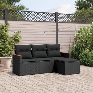 VidaXL Garten sofagarnitur poly-rattan  