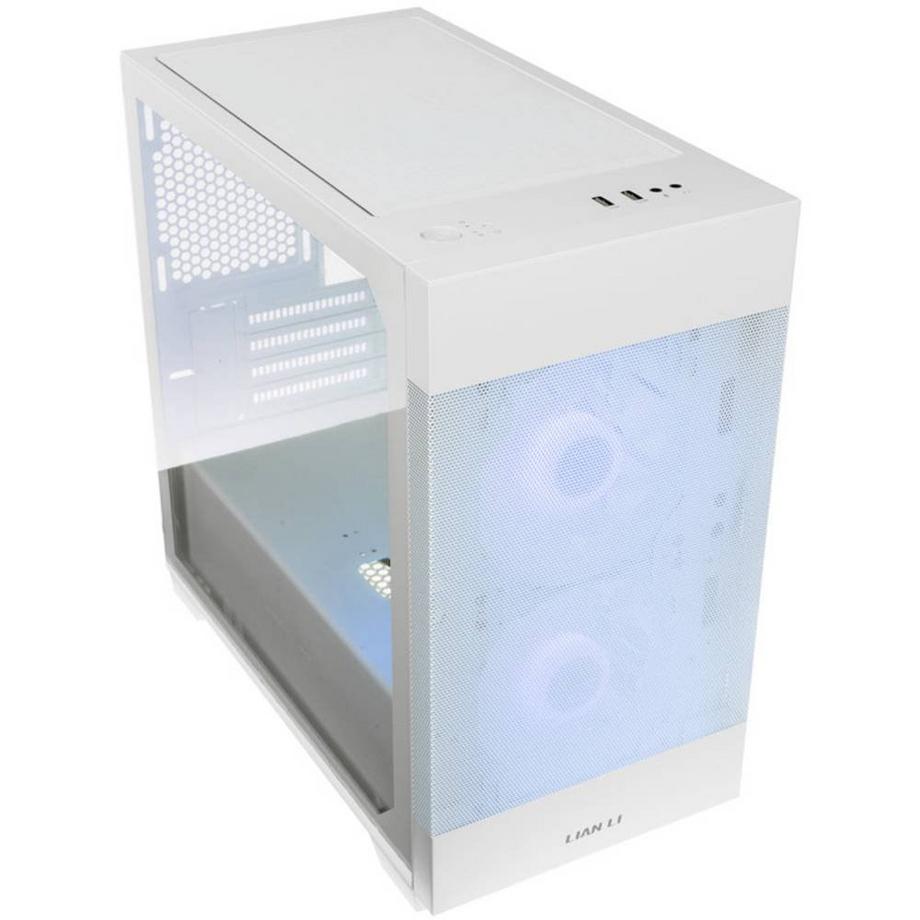Lian Li  Boîtier micro ATX mesh Lancool 205M, verre trempé 