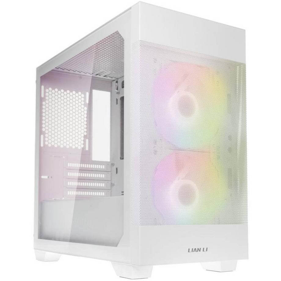 Lian Li  Boîtier micro ATX mesh Lancool 205M, verre trempé 